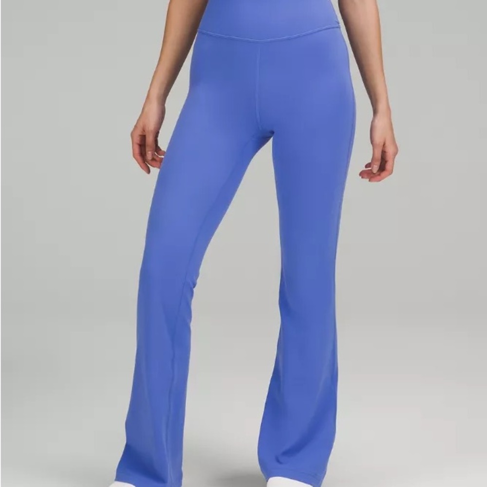 Lululemon groove high rise flared pant nulu
